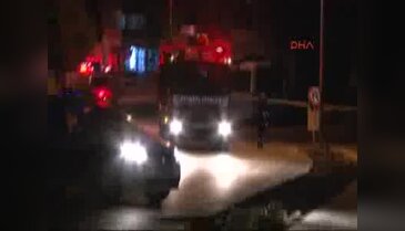 Akaryakıt istasyonuna molotoflu saldırı!