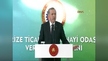 Cumhurbaşkanı Erdoğan RTSO ödül töreninde konuştu - 2