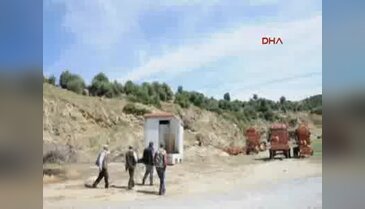 Mahalle sakinlerinden taş ocağı eylemi