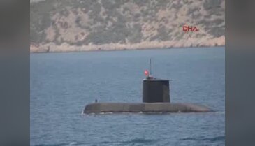 Bodrumlulara denizaltı sürprizi