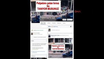 Patpatını çalan hırsızı bulmak için sosyal medyada sayfa açtı