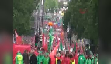 Belçika'da genel grev hayatı felç etti