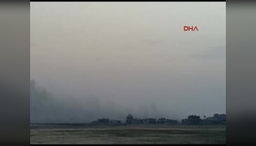Nusaybin'de patlama ve silah sesleri