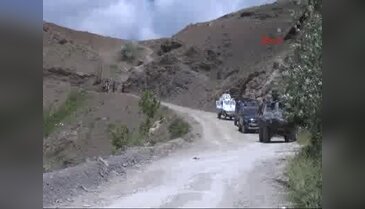 Hakkari'de menfeze yerleştirilen patlayıcı imha edildi