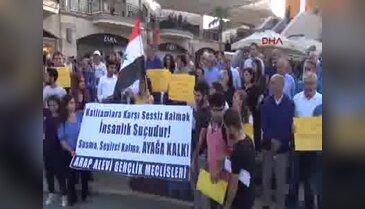 Mersin'de 'Alevi Katliamı' eylemi