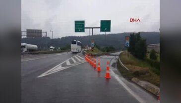 Bolu Dağı Tüneli'nde bakım için Ankara yönü trafiğe kapatıldı
