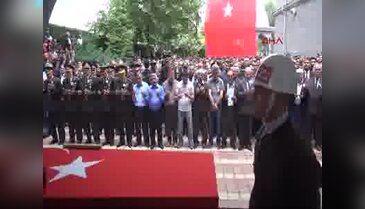 Tokat'ta şehidi 8 bin kişi uğurladı