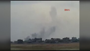Nusaybin'de patlama ve silah sesleri