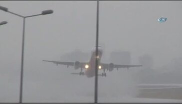 Pilotlar zor anlar yaşadı