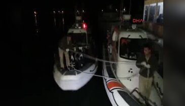 Ayvacık açıklarında 34 mülteci yakalandı