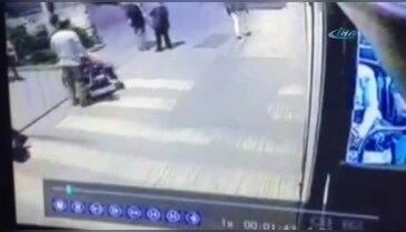 Halk otobüsüne el yapımı bomba attılar