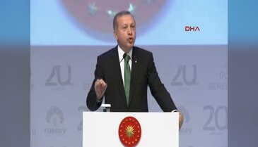 Cumhurbaşkanı Erdoğan Türgev genel kurulunda konuştu - 2