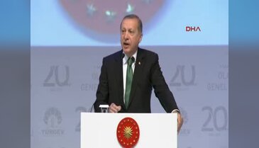 Cumhurbaşkanı Erdoğan Türgev genel kurulunda konuştu - 3