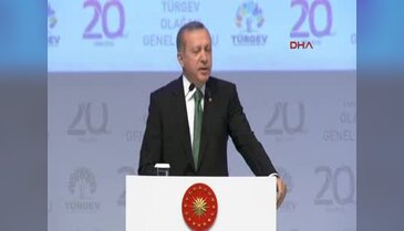 Cumhurbaşkanı Erdoğan Türgev genel kurulunda konuştu - 4