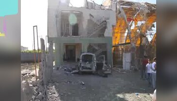 Silopi'deki patlamanın yarattığı tahribat, sabah ortaya çıktı