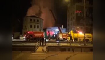 Kayseri'de üç fabrikanın deposunda yangın