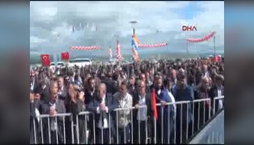 Bakan Arslan memleketi Kars'ta coskuyla karşılandı
