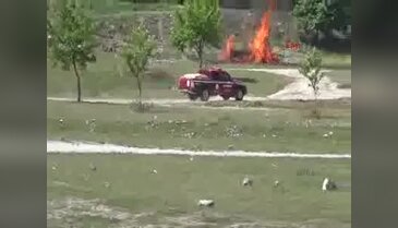 Bursa'da 100 yılın en sıcak günleri öncesi orman yangını tatbikatı