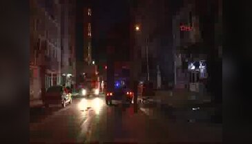 Kahvehanede çıkan yangın korkuttu