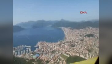 Orman yangınlarına önlem için Marmaris'te keşif uçuşu