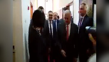 Başbakan Yıldırım, KKTC Meclis Başkanı ile görüştü