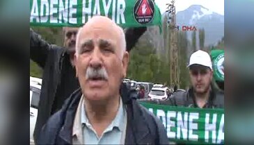 Artvin'de maden sahası krizi
