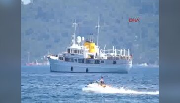 ABD yapımı 66 yıllık motor yat 'HASABI-2' Marmaris'te