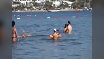 Bodrum plajları rengarenk - 1