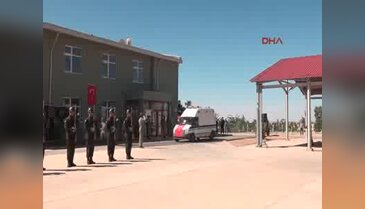 Şehidi memleketi Elazığ'a uğurlandı