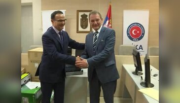 TİKA'dan Sırbistan Yüksek Mahkemesi'ne 300 bin Euroluk ekipman ve bilgisayar desteği