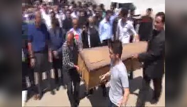 Yazıcıoğlu ve arkadaşları için 'adalet'in cenaze namazını kılındı