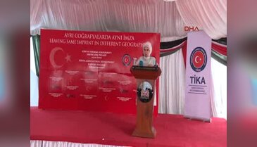 Emine Erdoğan: TİKA'nın çalışmaları Türkiye-Kenya ilişkilerini güçlendirecek