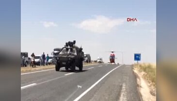 Diyarbakır-Silvan yolunda patlama! - 2