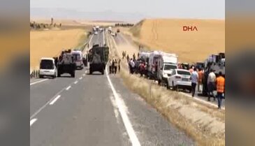 Diyarbakır-Silvan yolunda patlama! - 4