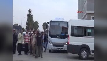 IŞİD operasyonunda yakalanan 9 Suriyeli adliyeye sevk edildi
