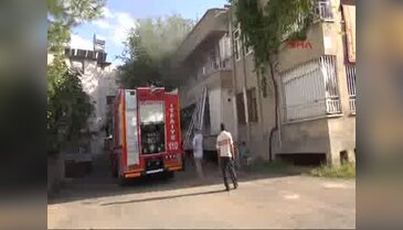Mutfakta çıkan yangın hasara yol açtı