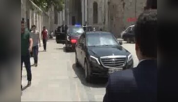 Cuma namazını Süleymaniye Camii'nde kıldı
