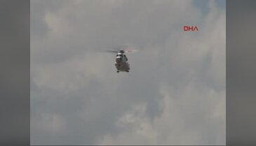 Erdoğan Kısıklı'daki açılışlara helikopterle geldi