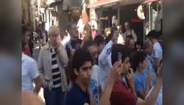 Beyoğlu'nda şüpheli çanta alarmı