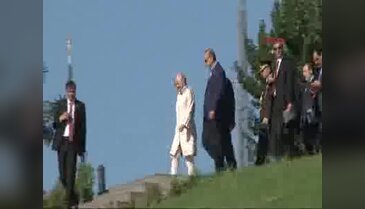 Erdoğan: Halkalı'daki törene helikopterle gitti
