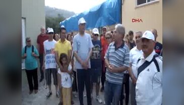 Sağlık için yürüdüler