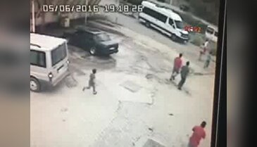 Güvenlik kamerası görüntüleri ortaya çıktı