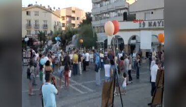 Marmaris'te gezinin 3'üncü yılı anıldı