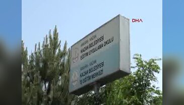 Kazan Belediyesi Özel Eğitim ve Uygulama Okulu'nda ilk mezuniyet sevinci