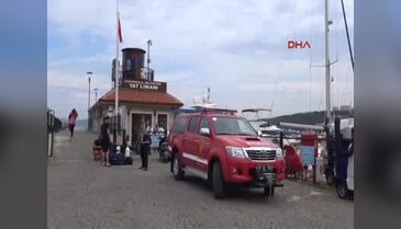 Çanakkale'de deniz dibi temizliği