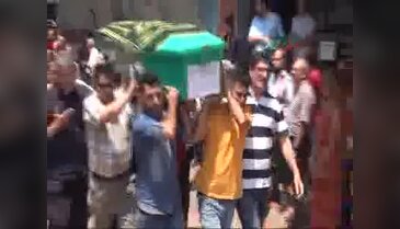 Cenazeler toprağa verildi