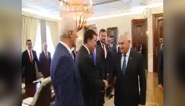 Başbakan Yıldırım, MÜSİAD Başkanı Opak'ı kabul etti