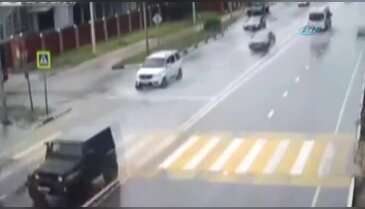 Yağmur feci bir kazaya yol açtı