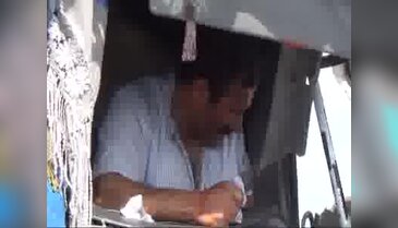 Siverek'te TIR'lar çarpıştı: 1 yaralı