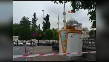 Cami hoparlöründen kontrollü patlama anonsu